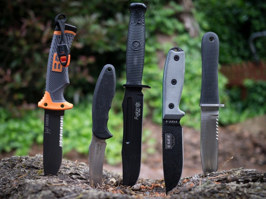 A range of knife choices