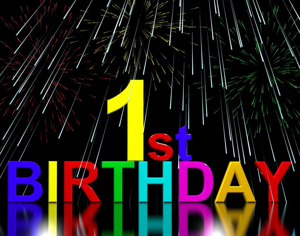 bigstock First Or st Birthday Celebrat 32626046