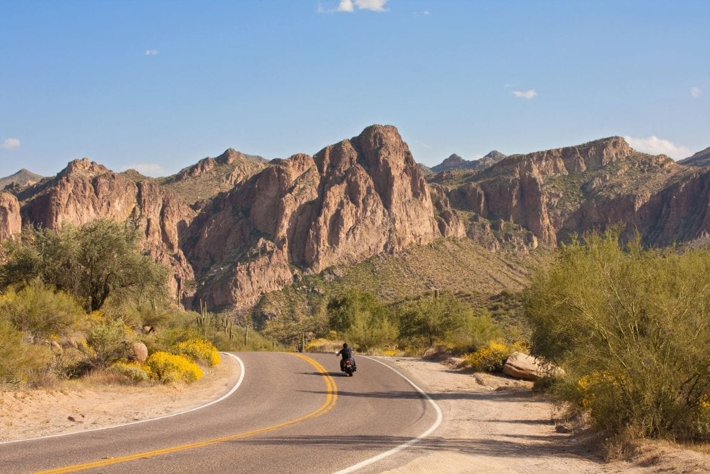 bigstock Motorcycle Through Arizona 4953809