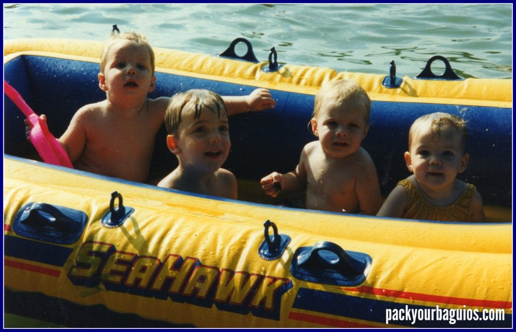 Babies in a Boat