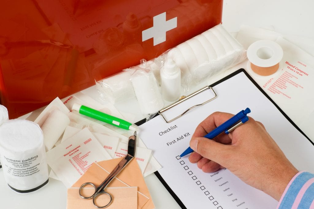 Free Checklists first aid