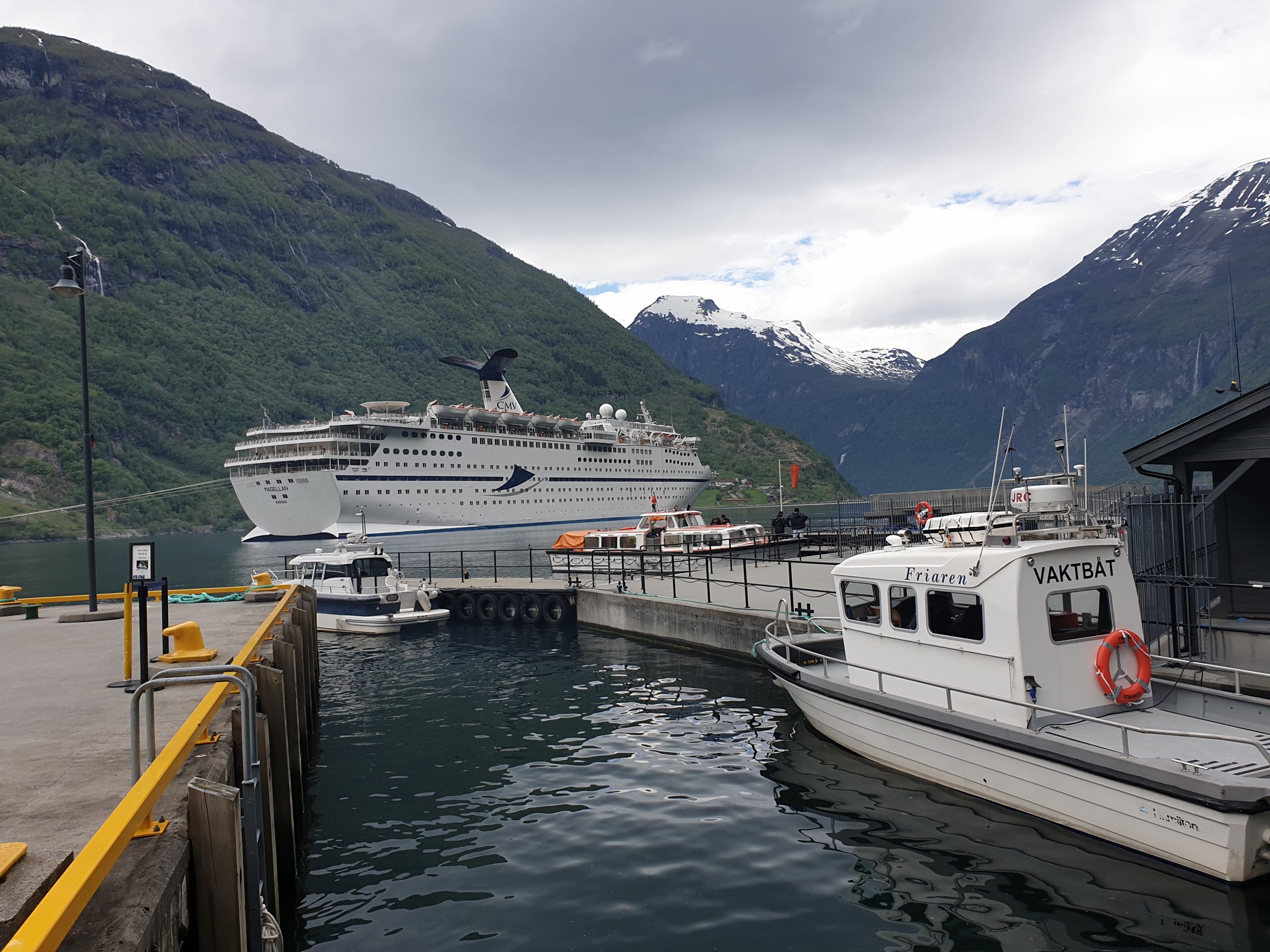 Ferry Terminal Geiranger Norway