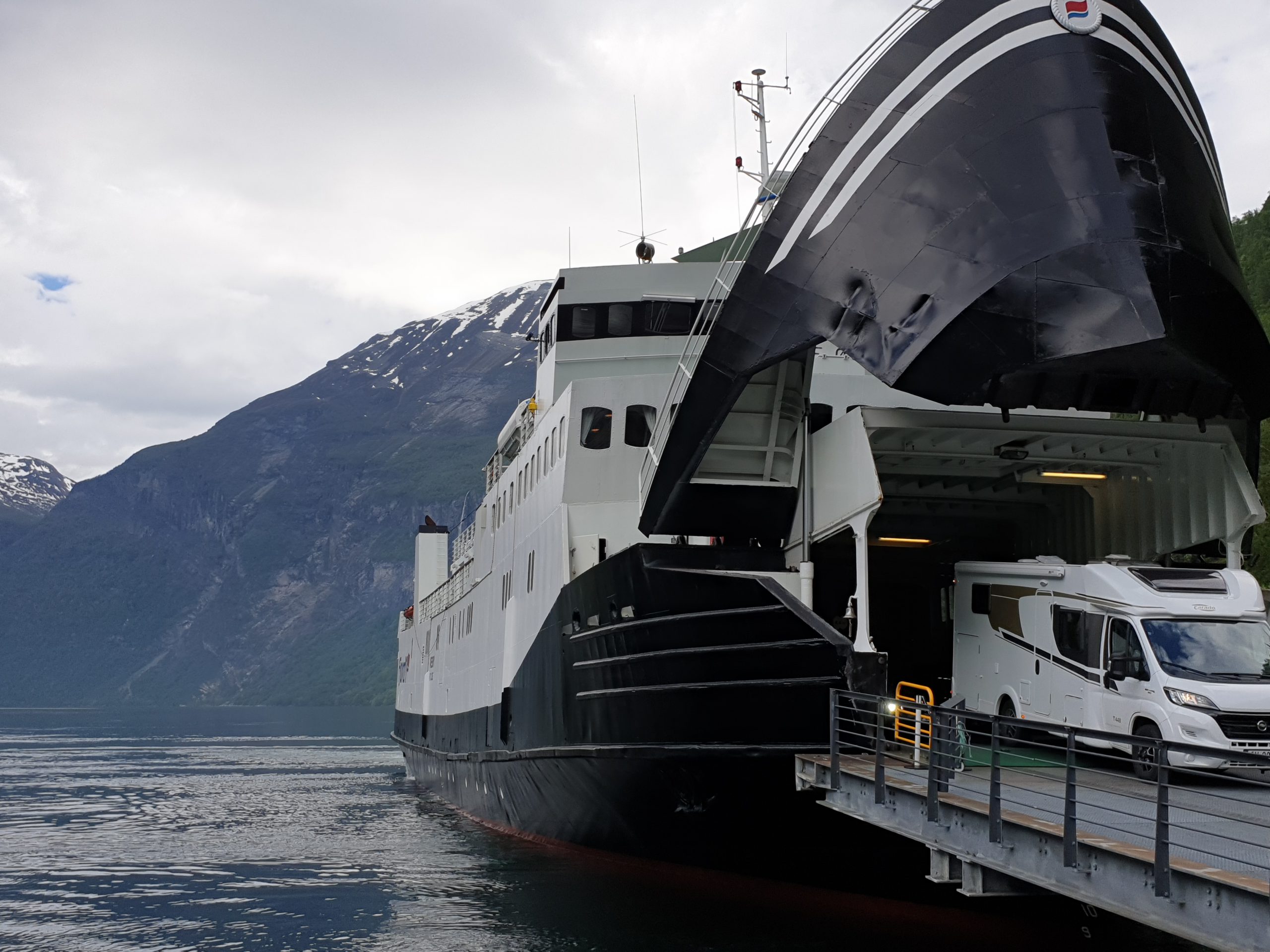 Ferry on Geirangerfjord