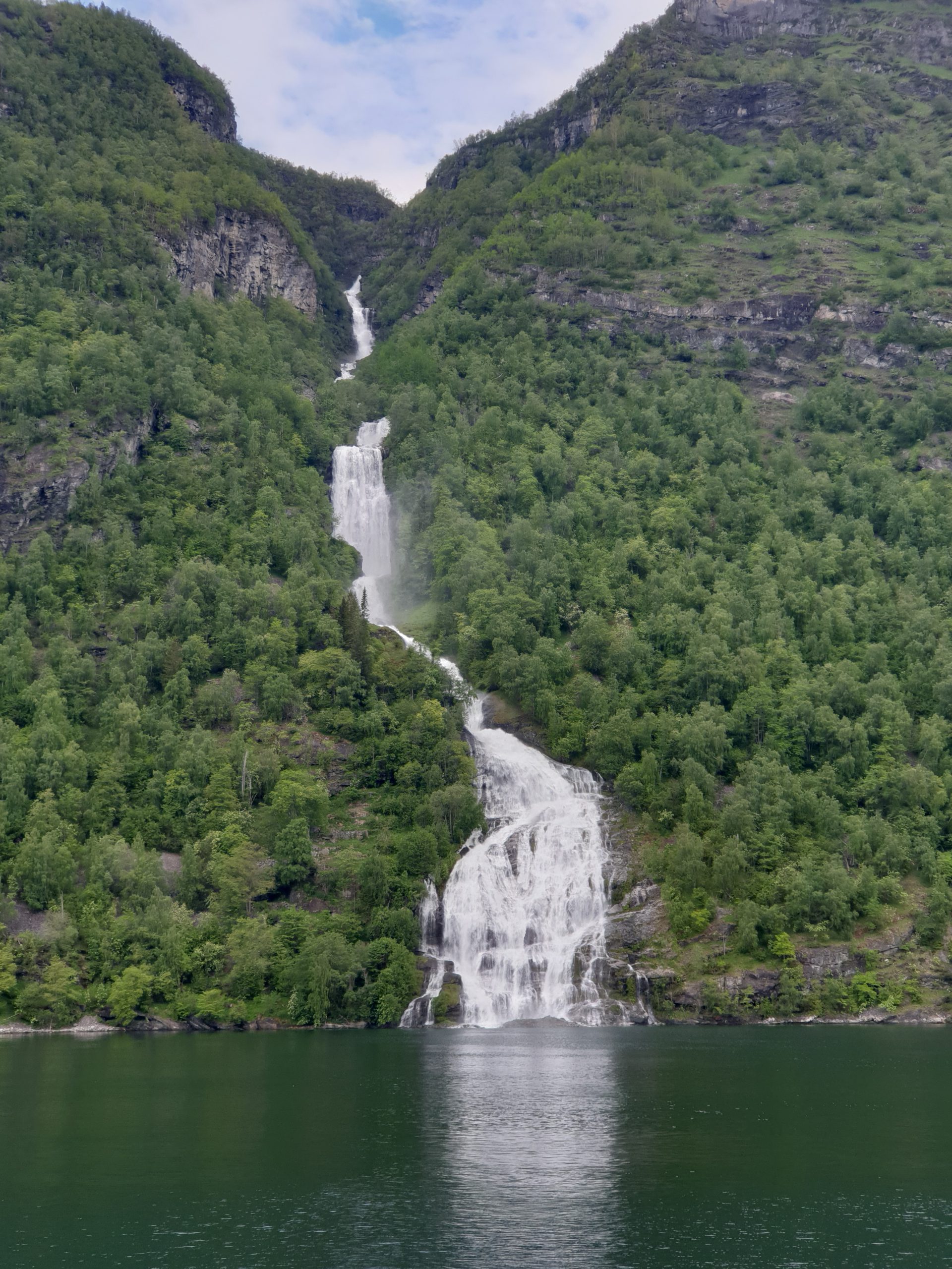 The Suitor waterfall in Geirangerfjord