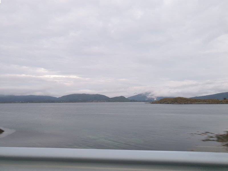 Mainland coast from the Atlantic Road Norway