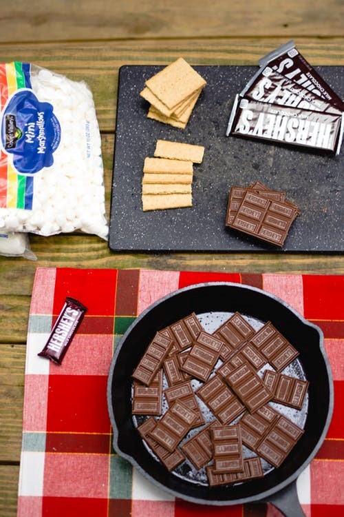 Smores and camping snacks