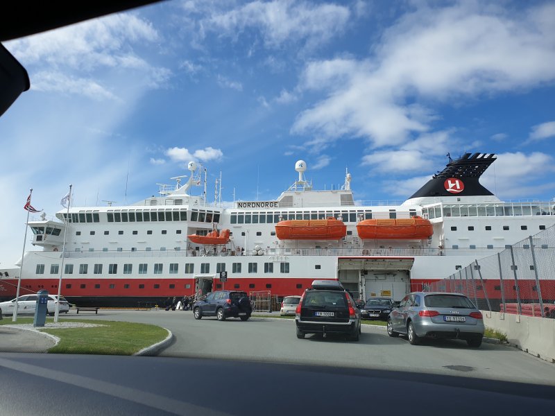Hurtigruten Ship NordNorge at Bodo