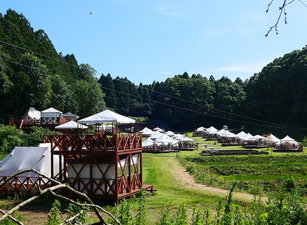 5 Campsites near Tokyo Japan. The Farm.