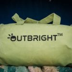 Outbright camping pillow bag