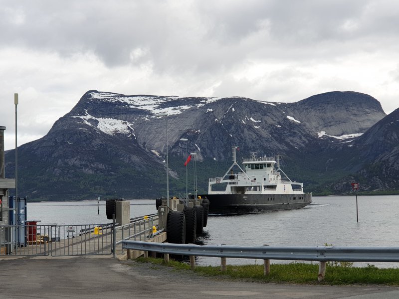 Norway ferries in the arctic circle