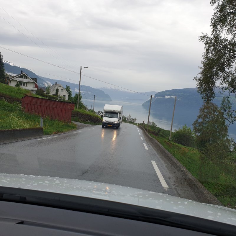 Wet day on Norway road trip