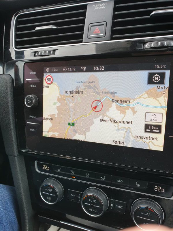 Norway Car GPS System