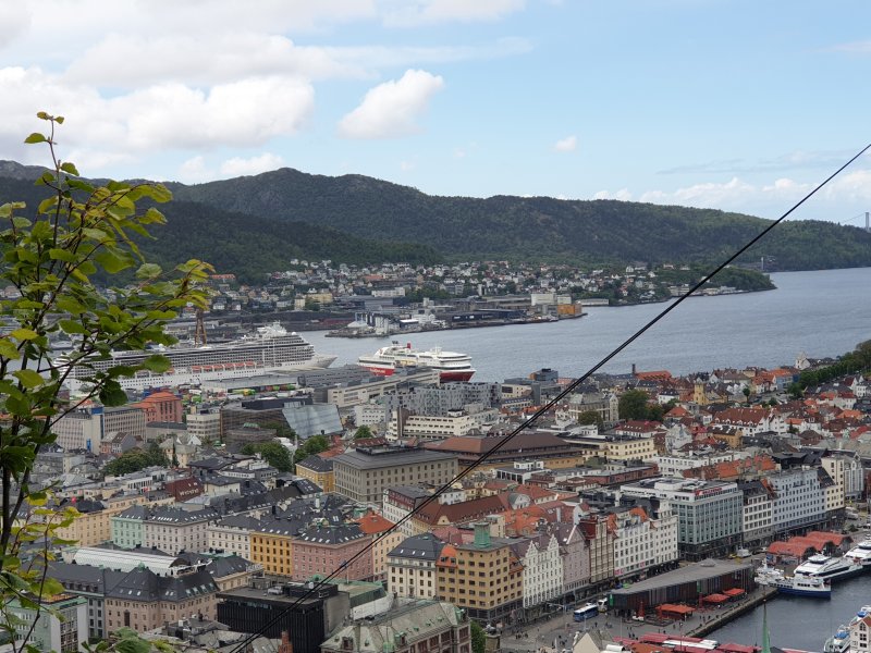 The city of Bergen on Norway's west coast