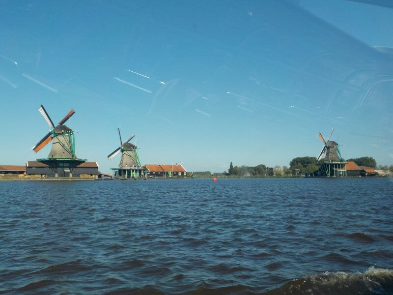 Cruising the Zaan River was a calm and relaxing experience