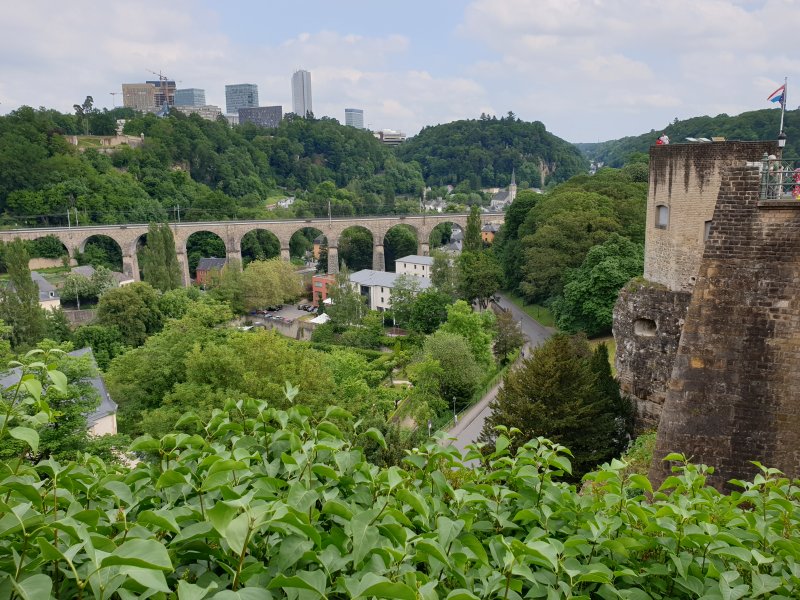 Luxembourg Viaduct and City