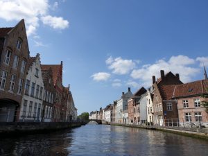 Bruges canals of Belgium