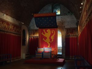 Dover Castle Throne Room