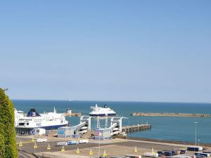 Ferries in the port of Dover