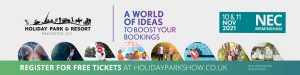 The Holiday Park & Resort Innovation Show Banner