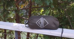 The Onewind Hammock all packed up