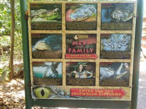 Marineland Crocodile Park sign Green Island