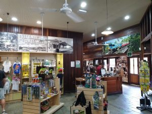 Gift shop at Freshwater Station