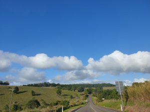 Driving on the Atherton Tablelands