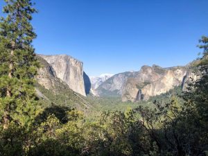 Yosemite Falls view of el capitan