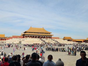 The Forbidden City is huge with many different sections and buildings