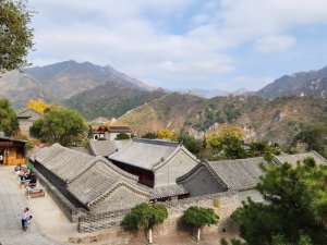 The village sitting next to the Juyong Pass entrance to the Great Wall of China.