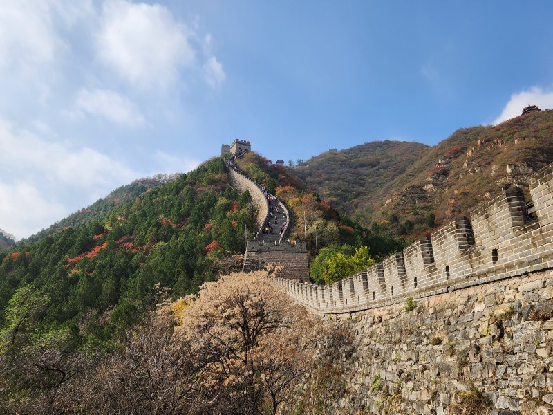 The Great Wall of China from Beijing