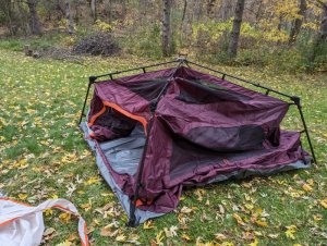 Coleman Skylodge 4-Person Tent goes up quickly