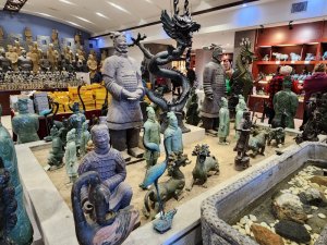 Terracotta Warriors retail store in central China