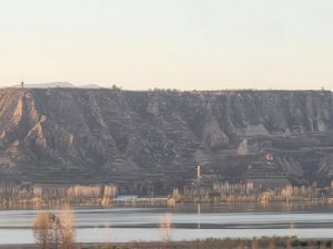 Bullet train scenery central China