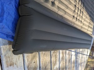 Elegear Double Sleeping Pad inflated pillow